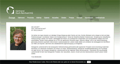 Desktop Screenshot of hoch-reinhard.de
